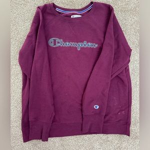 Vintage champion crew neck